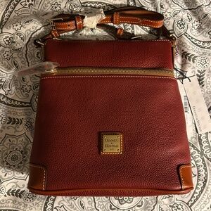 Dooney & Bourke Burgundy Crossbody Bag